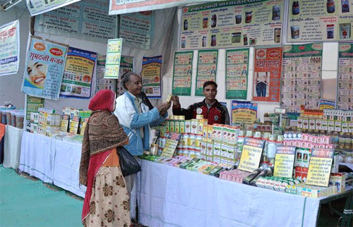Ayurvedic Medicines gaining consumer interest at Khadi Mela