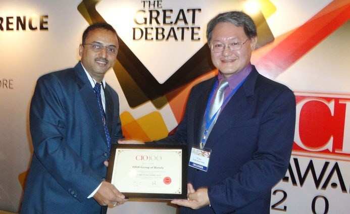 HRH Group of Hotels receives Annual prestigious ‘CIO-Asia-100’ award!