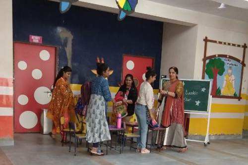 Guru Poornima Celebration in Seedling Modern School