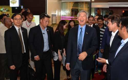 Singapore’s Prime Minister welcomed at The Celebration Mall