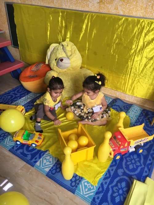 Yellow Day organised at Witty