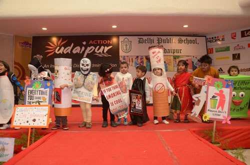 DPS Students spread awareness against Smoking & Litter at Celebration Mall