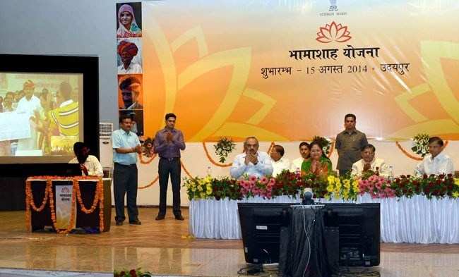 CM Launches Bhamashah Yojna