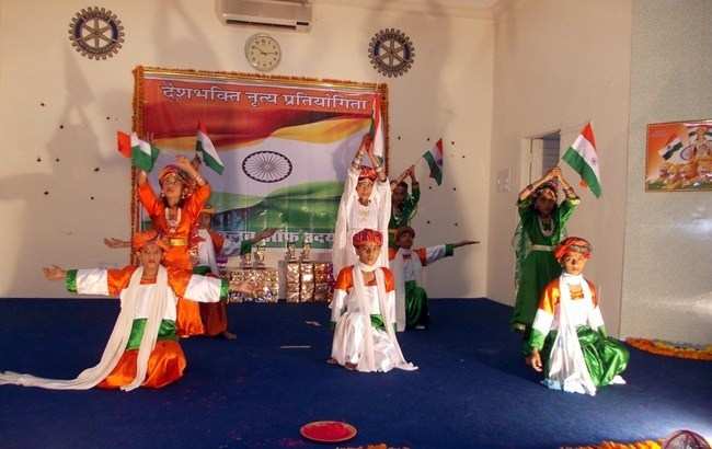22 Schools participated in Patriotic Dance Competition