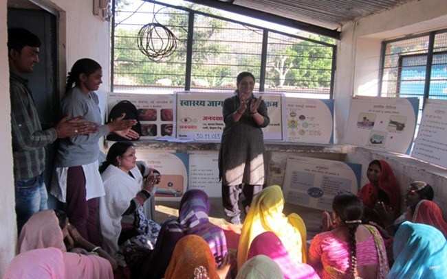Health Awareness Camp for Female Laborers