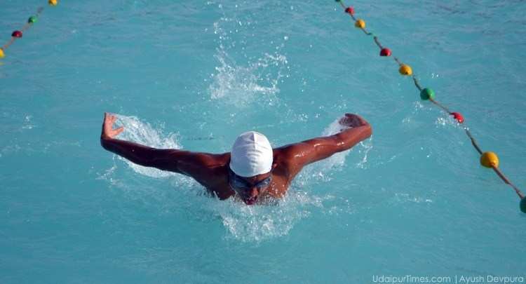 Udaipur Swimmers Prepare for District Level Competition
