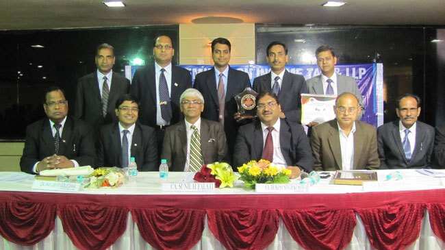 सी ए उदयपुर शाखा को बेस्ट ब्रांच अवार्ड