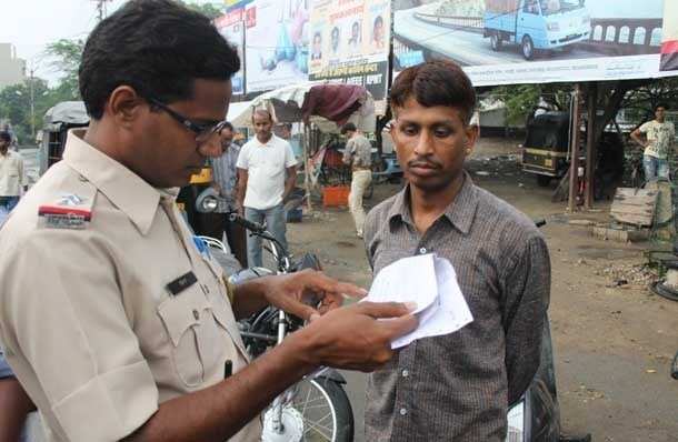 Udaipur Traffic Police gets severe on offenders