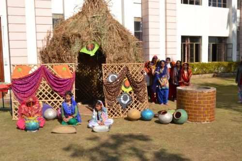 Lohri and Makar Sankranti celebration organized at Seedling Modern Public School