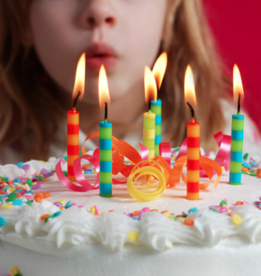 Blowing out cake candles? It increases bacteria