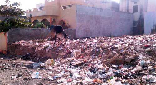 Empty Plots turning into Garbage Dumping Yards