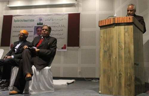 Qamar Raees Honor conferred on Renowned Urdu Poet Abid Adeeb