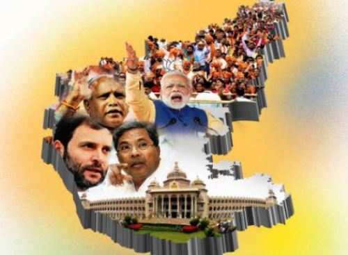कर्नाटक:त्रिशंकु विधानसभा की सम्भावनाए बीजेपी की बढ़ाएगी मुश्किल, क्षेत्रीय दल तय करेंगे अगली सरकार का चेहर