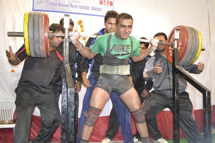 Strength-Show of Arts College and Meera Girls in Power Lifting