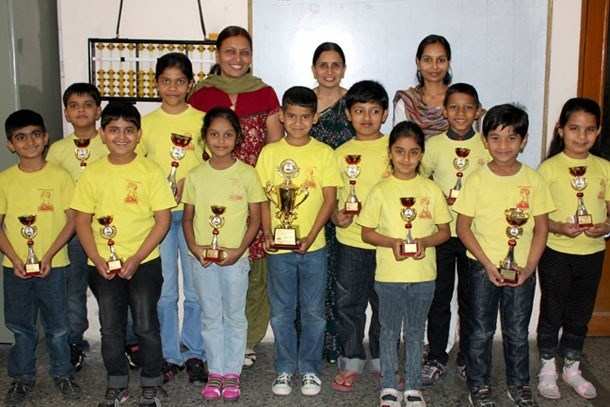 Udaipur Lil Masters in National Level Abacus Competition