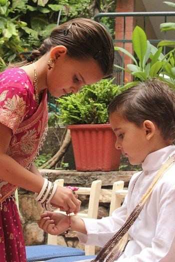 Junior Study celebrates Raksha Bandhan