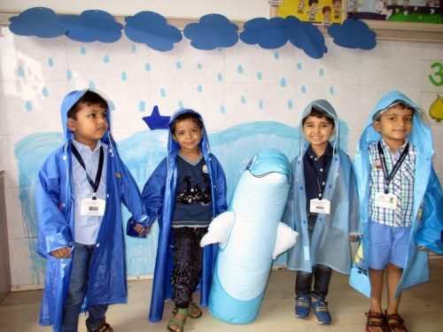 Learning through Fun: Blue Day at Witty
