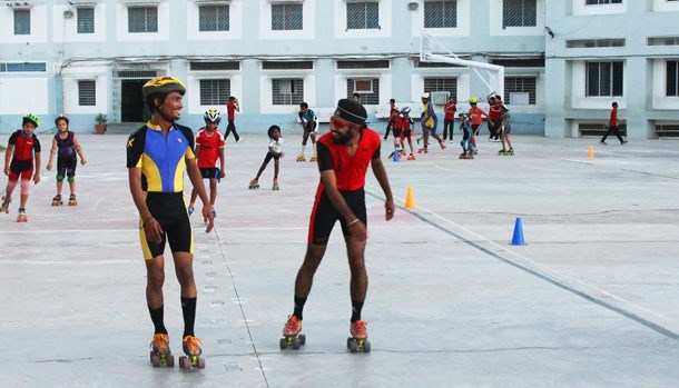 4 Hours non-stop Skating against Female Feticide