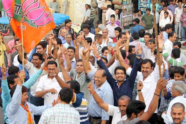 BJP Celebrates Historic Win in Udaipur
