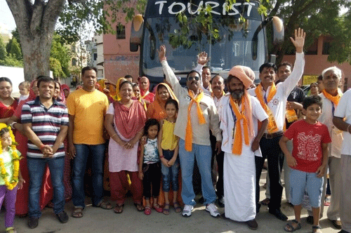 41 pilgrims leave for Amarnath Yatra
