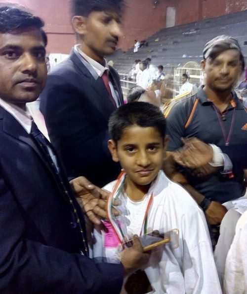 Udaipur kid wins Gold in Asian Karate Championship
