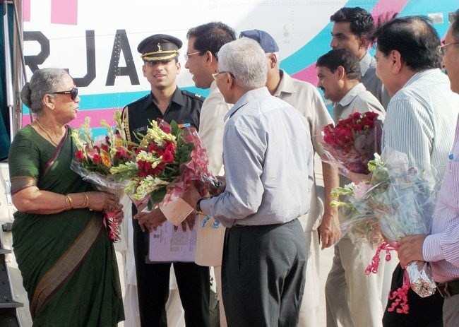 Margret Alwa reaches Udaipur today