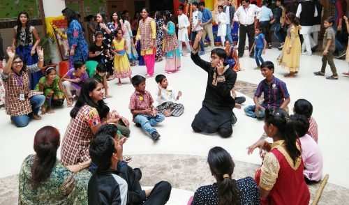 Dandiya celebrations organised at Witty