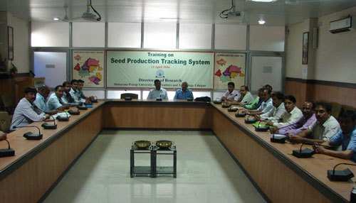 Seed Production Tracking Process Training at MPUAT