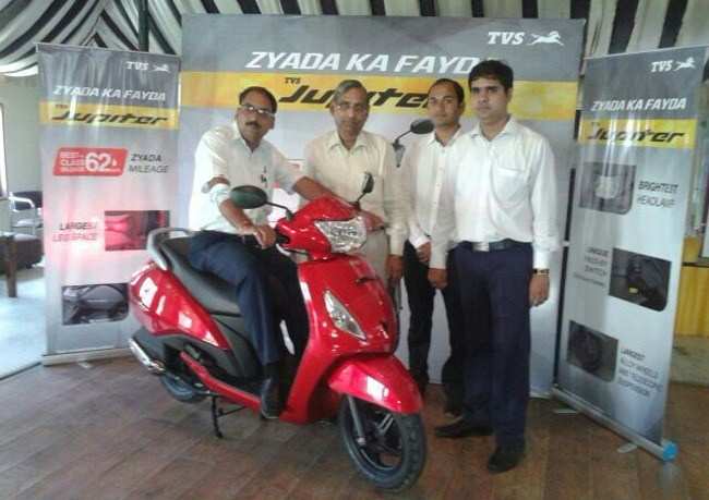 TVS Jupiter launches in Udaipur