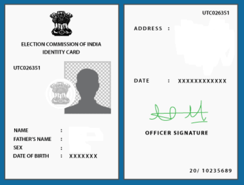 Gross errors in Voter-ID cards