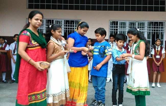 Raksha Bandhan celebrated in schools