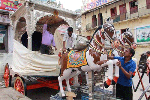 Udaipur prepares for Jagannath Rath Yatra