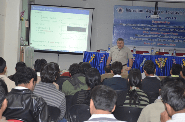 Workshop on Advances in Control Systems at Techno NJR