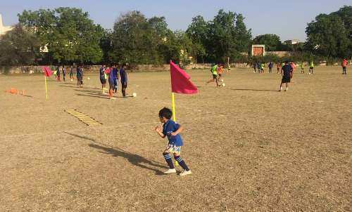 Football Summer Camp begins at RCA – DFA Udaipur