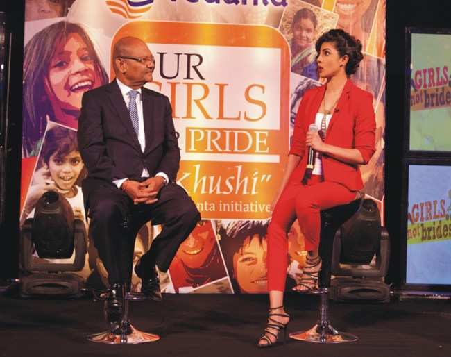 Vedanta's Khushi, NDTV and Priyanka Chopra join hands for Girl Child