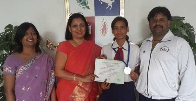 CPS wins Silver Medal in CBSE West Zone Skating Tournament