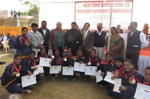 West Zone Kho Kho competition concludes at Vidyapeeth