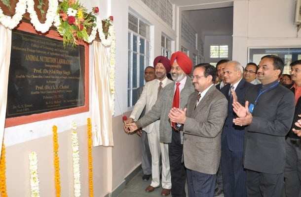 Inauguration of Animal Nutrition Laboratory at MPUAT