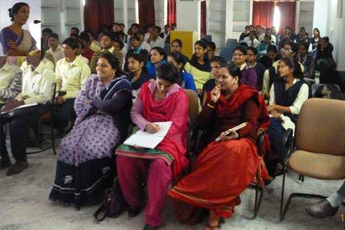 Extension Lecture organized at Aishwarya College