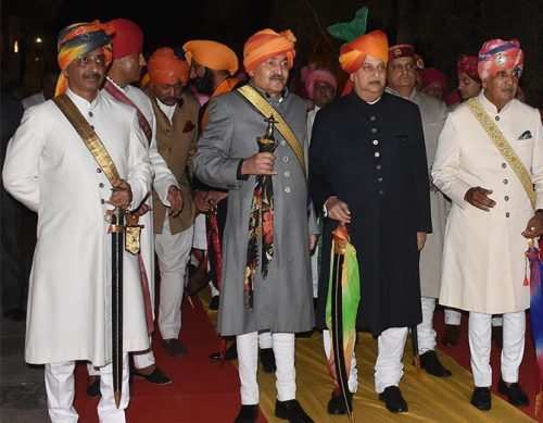 Knot tied between royal families of Mewar and Jodhpur