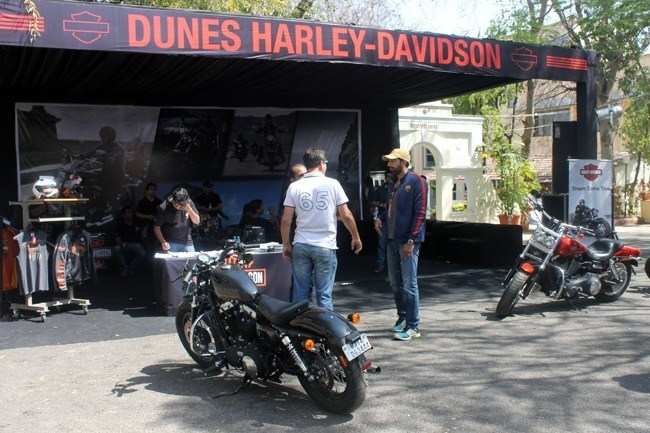 Dunes Harley-Davidson organizes test drives in Udaipur