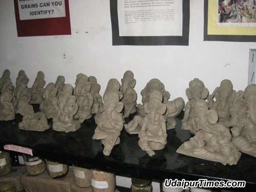 Homage To Lakes: Clay Ganesha Idols