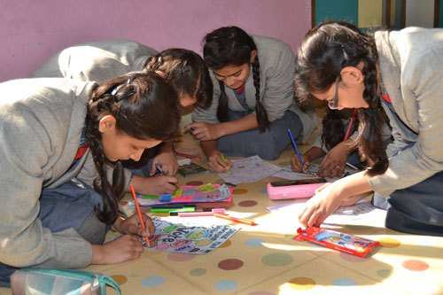 Competitions organised at Seedling Modern Public School