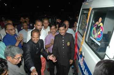 Rotary Club launched a free ICU on Wheels Service