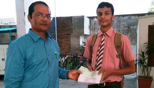 Udaipur student stand first in SSTSC