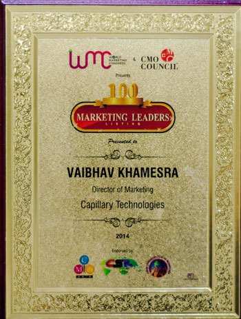 Udaipurite recognized as “100 Most Talented Marketing Leaders in Asia”