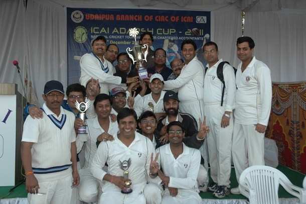 Udaipur Runner-Up in ICAI Adarsh Cup