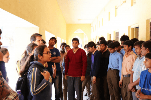 IIM Udaipur students record audio books for blind students