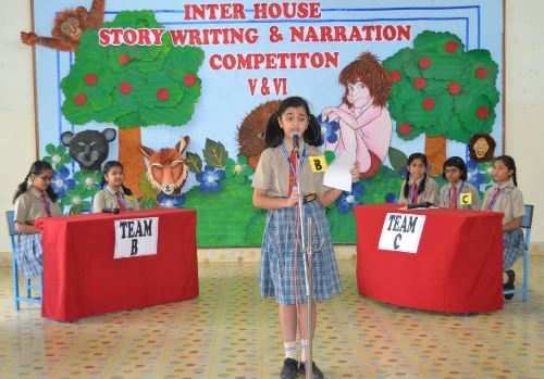 Focus on writing and oratory at Seedling Story telling competition