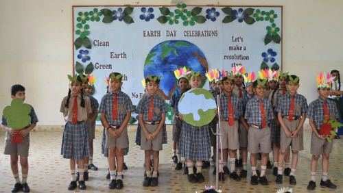 Earth Day celebrations at Seedling School Udaipur